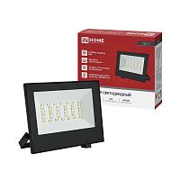 4690612055145 Прожектор светодиодный СДО-7 50Вт 4000К IP65 230В черн. IN HOME 