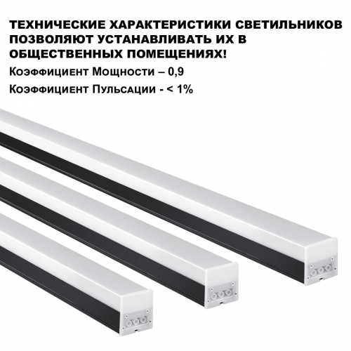 Линейный светодиодный светильник Novotech Over Bits 359110 в г. Санкт-Петербург  фото 4