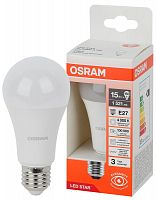 4058075695412 Лампа светодиодная LED Star 15Вт 4000К нейтр. бел. E27 1521лм A угол пучка 180град. 170-250В (замена 150Вт) матов. пластик OSRAM 