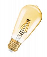 Лампа светодиодная филаментная Edition 1906 Edison 4W/825 FIL 4Вт 2500К тепл. бел. E27 220-240В OSRAM 4052899962095 в г. Санкт-Петербург 