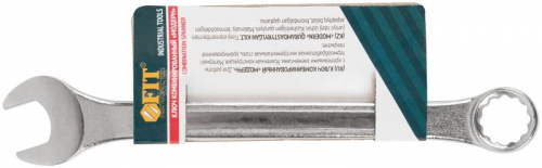 63219 Ключ комбинированный усиленный "Модерн" 19мм FIT  фото 3