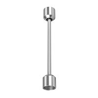 047822 Коннектор жесткий с питанием ART-APRIORI-CON-ROD-A-L260-POWER (TN вертикальный) IP20 металл Arlight 