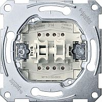 Механизм выключателя СП Merten кноп. двухклавишного СХ.5 SchE MTN3155-0000 в г. Санкт-Петербург 
