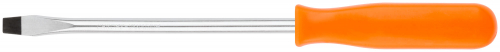 Отвертка "Эконом", CrV сталь, пластиковая оранжевая ручка  8х150 мм SL в г. Санкт-Петербург 