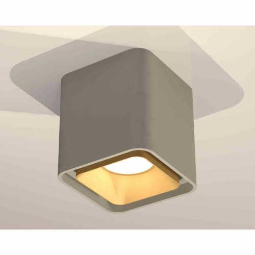 Комплект накладного светильника Ambrella light Techno Spot XS7842004 SGR/SGD серый песок/золото песок (C7842, N7704) в г. Санкт-Петербург  фото 3