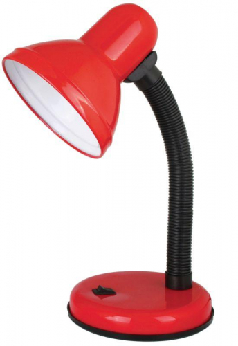12898 Светильник UF-301P С04 настол. 230В 60Вт красн. Ultraflash 
