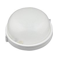 UL-00005235 Светильник светодиодный ULW-K21B 12W/6000K IP54 White 12Вт 6000К d188мм промышленный накладной опал. рассеив. бел. Uniel 