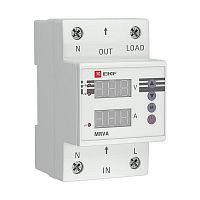 MRVA-25A Реле напряжения и тока с дисплеем MRVA 25А PROxima EKF 