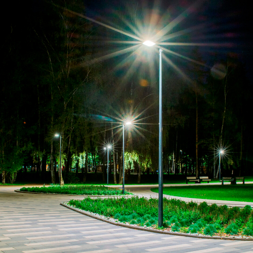 Светодиодный уличный консольный светильник Feron SP3060 100W 6400K 100-265V/50Hz, серый 48687 в г. Санкт-Петербург  фото 2