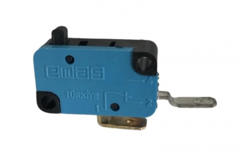 MK1PUP10G Выключатель-микро 10А 250В AC без лапки EMAS 