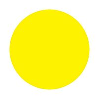 Наклейка информационный знак "желт. круг" d150мм Rexant 56-0014 в г. Санкт-Петербург 