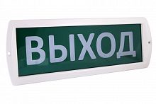 SQ0349-0204 Оповещатель охранно-пожарный световой Топаз-220-РИП "Выход" 220 В резерв. источник питания, IP52 TDM
