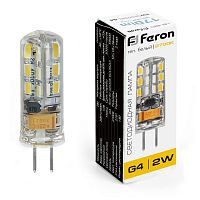 Лампа светодиодная Feron LB-420 G4 2W 12V  2700K 25858 в г. Санкт-Петербург 