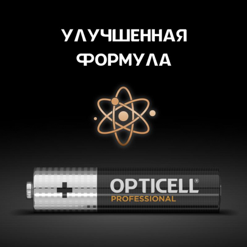 Элемент питания алкалиновый AAA/LR03 (блист. 6шт) Professional Opticell 5052004 в г. Санкт-Петербург  фото 7