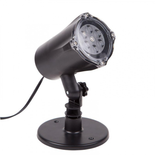 601-263 Проектор светодиодный 4LED бел. 4Вт 230В IP44 бел. снежинки Neon-Night 