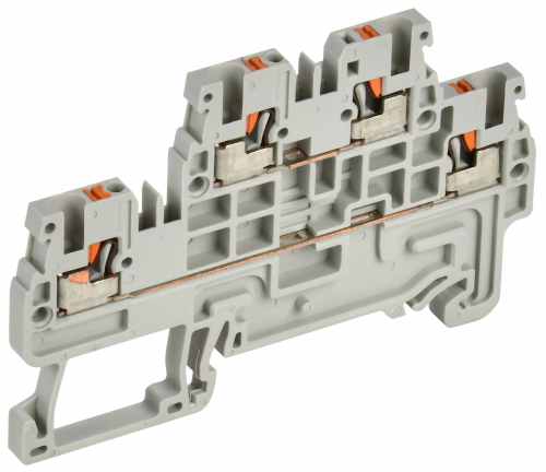 Колодка клеммная CP-ML 2 ур. 1,5мм2 серая IEK в г. Санкт-Петербург 
