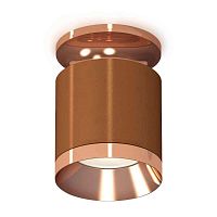 Комплект накладного светильника Ambrella light Techno Spot XS7404141 SCF/PPG кофе песок/золото розовое полированное (N7930, C7404, N7035) в г. Санкт-Петербург 