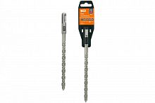 SQ1094-0108 Бур по бетону, 10×210×150 мм, SDS-Plus, 2 резца, пластиковый держатель, 1 шт, "Рубин" TDM