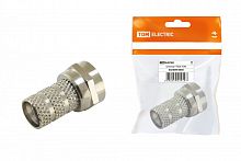 SQ1809-0005 Штекер F RG6, инд. упаковка TDM