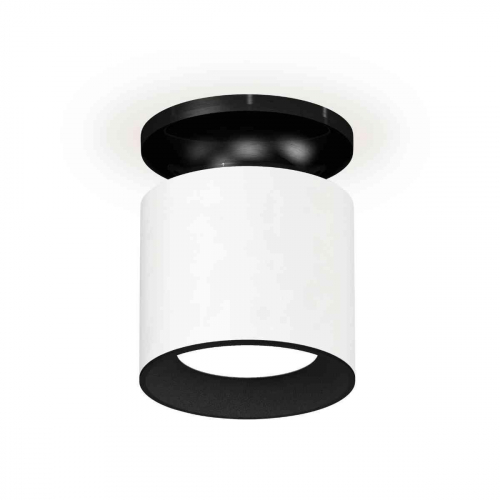 Комплект накладного светильника Ambrella light Techno Spot XS7401080 SWH/PBK/SBK белый песок/черный полированный/черный песок (N7926, C7401, N7021) в г. Санкт-Петербург 