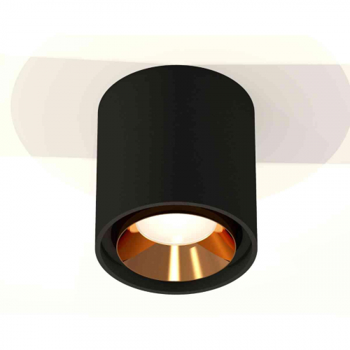 Комплект накладного светильника Ambrella light Techno Spot XS7723004 SBK/PYG черный песок/золото желтое полированное (C7723, N7034) в г. Санкт-Петербург  фото 3