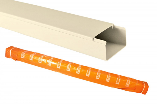 SQ0402-0508 Кабель-канал 40х25 слоновая кость (40м) TDM