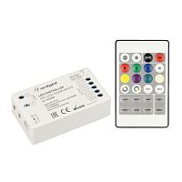 Контроллер ARL-4022-RGBW White (5-24V, 4х4A, ПДУ 24кн, RF) (Arlight, IP20 Пластик, 3 года) 032358 в г. Санкт-Петербург 