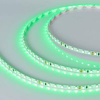 015663(2) Лента светодиодная RT-A120-5mm 24V Green 9.6Вт/м IP20 2835 узкая (уп.5м) Arlight 