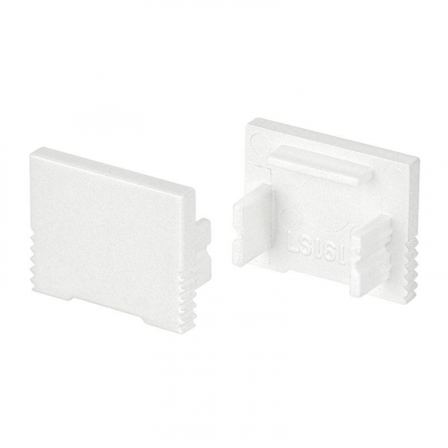037537 Заглушка SL-SLIM-H13M WHITE глухая пластик Arlight 