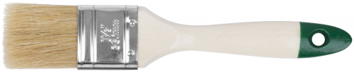 Кисть флейцевая "Хард", натуральная светлая щетина, деревянная ручка 1.5" (38 мм) в г. Санкт-Петербург 