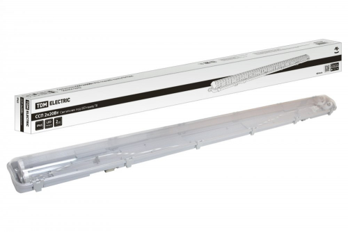 SQ0304-0302 Светильник ССП 2х20Вт IP65 под LED лампу T8 TDM