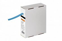 SQ0518-0418 Термоусаживаемая трубка ТУТнг 8/4 синяя в коробке (10 м/упак) TDM