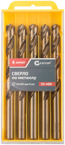 Сверло по металлу Cutop EXPERT, 12х151 мм (5 шт) в г. Санкт-Петербург  фото 3