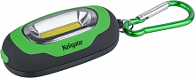 Фонарь 93 658 NPT-KC07-G-2CR2032 брелок пласт.1COB LED(1Вт) 3 реж. зел Navigator 93658 в г. Санкт-Петербург 