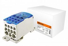 SQ0823-0006 Распределительный блок на DIN-рейку РБ-500 1П 500А (плоские шины от 3х15 до 8х24/2х35+5х16+4х10) TDM