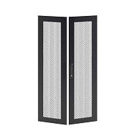 RBITCPMD1280 Дверь двустворчатая для IT-CQE 1200х800 перфорир. RAL9005 DKC 