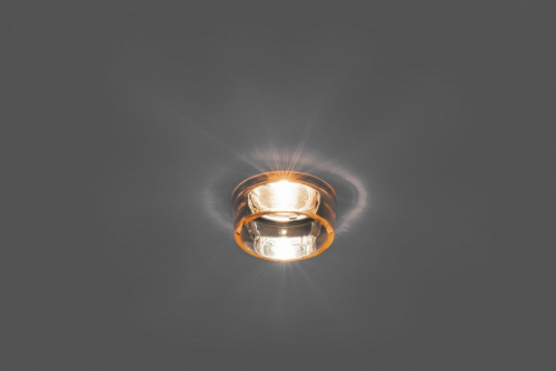 Светильник встраиваемый Feron CD2720 потолочный MR16 G5.3 прозрачно-коричневый 28184 в г. Санкт-Петербург  фото 2