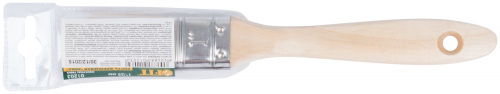 Кисть флейцевая "Аква", искусственная щетина, деревянная ручка  1" (25 мм) в г. Санкт-Петербург  фото 3