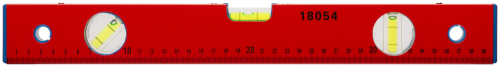 Уровень "Стандарт", 3 глазка, красный корпус, фрезерованная рабочая грань, шкала  400 мм в г. Санкт-Петербург 