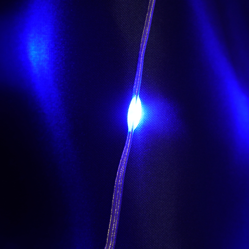 Светодиодная гирлянда Feron CL28 занавес Водопад  3*3м  + 3м 230V синий с контроллером, c питанием от сети, прозрачный шнур 48606 в г. Санкт-Петербург  фото 3