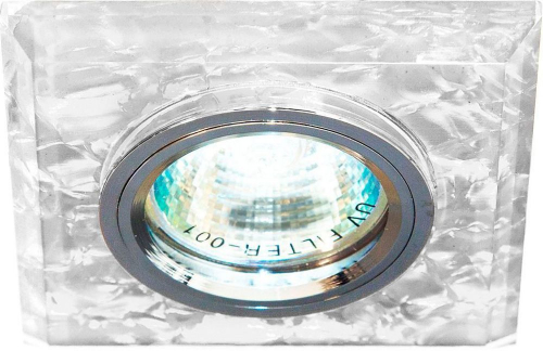 Светильник потолочный, MR16 G5.3 белый,серебро, 8181-2 18964 в г. Санкт-Петербург 