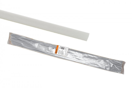 SQ0518-0327 Термоусаживаемая трубка ТУТнг 4/2 белая по 1м (100 м/упак) TDM