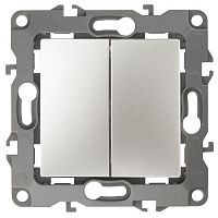 Б0019298 Переключатель 2-кл. СП Эра12 12-1106-15 10А IP20 250В 10AX механизм перламутр Эра 