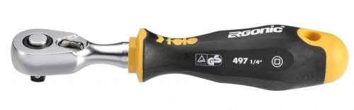 49763541 Трещотка 1/4дюйм Ergonic в блистере Felo 