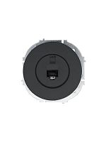 743-4288-140 Розетка компьютерная СП OSEN RJ45 кат.6 механизм черн. бархат LEZARD 