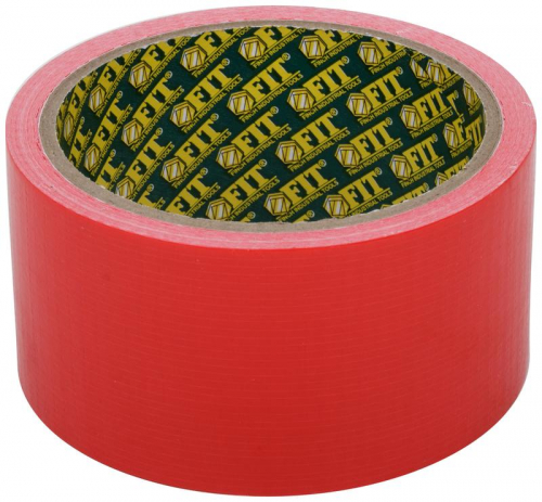 11772 Лента клейкая универсальная армированная "Ductape" 48ммх10м красн. FIT 