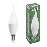 Лампа светодиодная SAFFIT SBC3715 Свеча на ветру E14 15W 230V 4000K 55205 в г. Санкт-Петербург 
