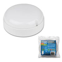 UL-00004567 Светильник светодиодный ULW-Q223 8W/4000К IP65 WHITE влагозащ. Круг бел. свет 4000К d135мм бел. Volpe 