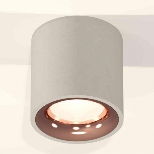 Комплект накладного светильника Ambrella light Techno Spot XS7533025 SGR/PPG серый песок/золото розовое полированное (C7533, N7015) в г. Санкт-Петербург  фото 3