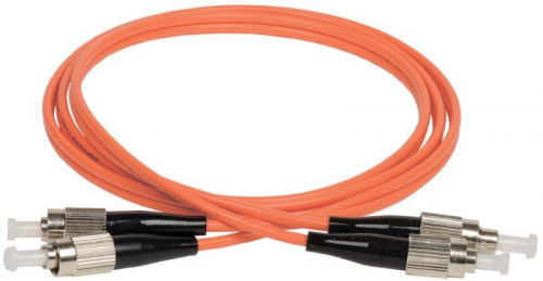 Патч-корд оптический коммутационный соединительный для многомодового кабеля (MM); 50/125 (OM2); FC/UPC-FC/UPC (Duplex) (дл.20м) ITK FPC50-FCU-FCU-C2L-20M в г. Санкт-Петербург 
